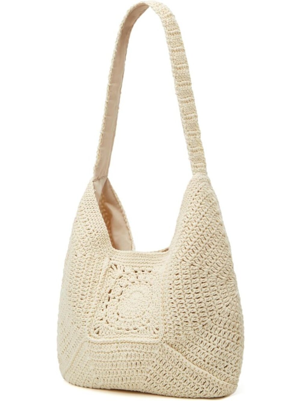 Women Large Straw Beach Bag Casual Bucket Tote Summer Woven Handbag Shoulder Bag - Picture 4 of 7